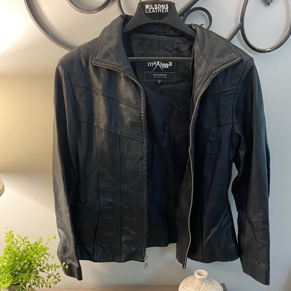 Leather jacket